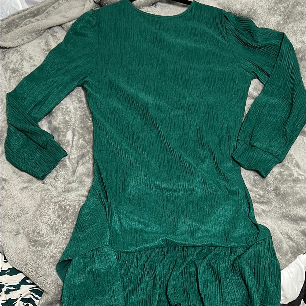 Elegant Green Women's Dress